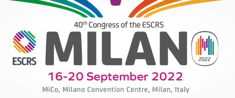ESCRS 2022 Milan promo